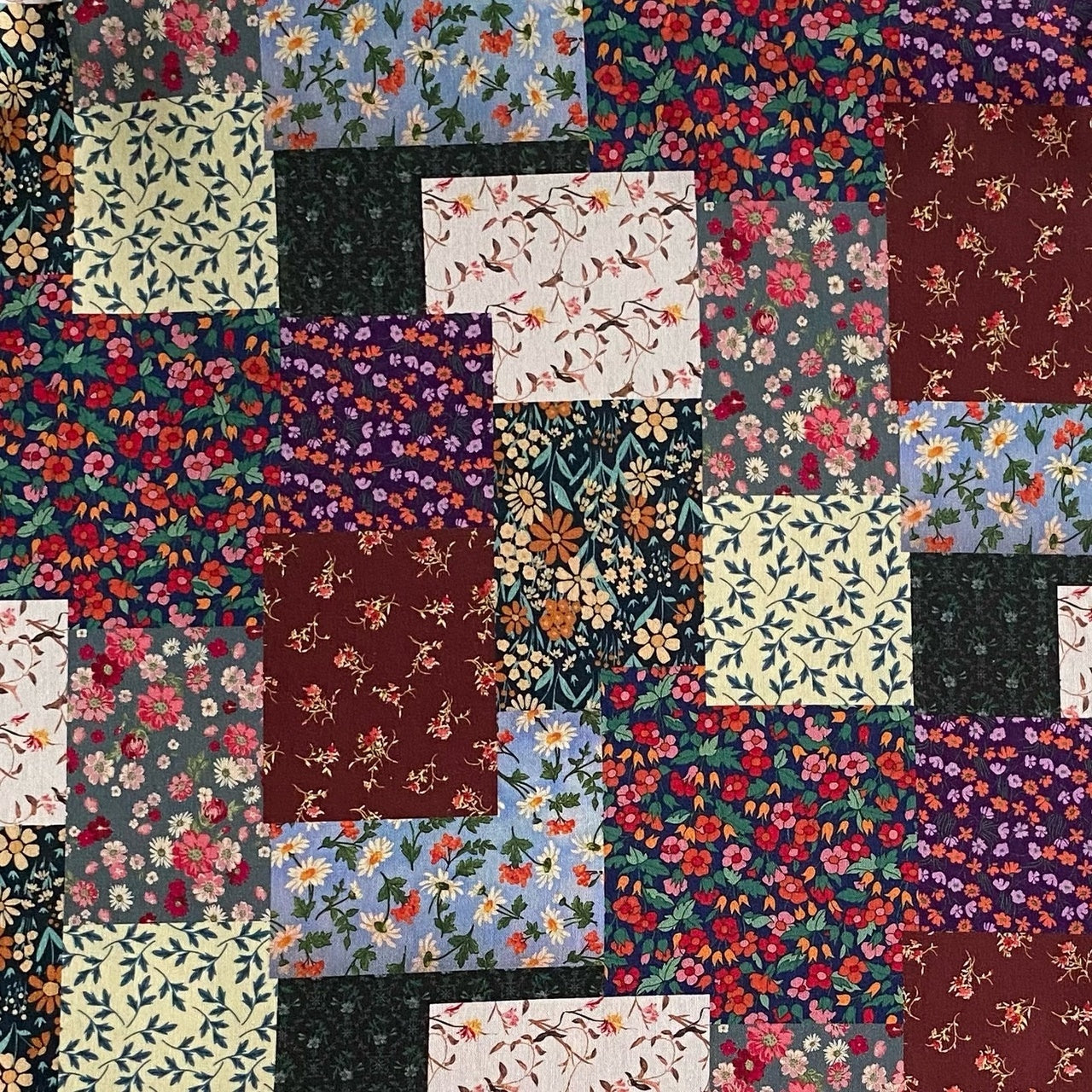 LAZY PATCHWORK - 100% pamuk