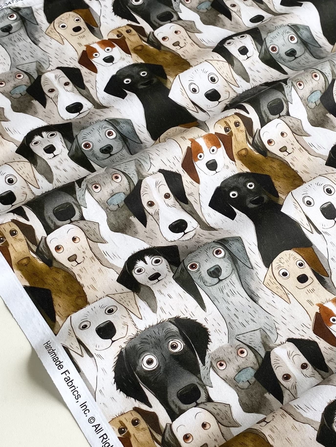 FUNNY DOGS, 100% pamuk