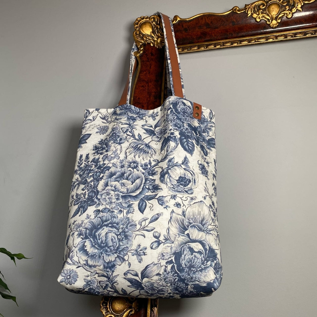 TOTE BAG, Toile de Jouy
