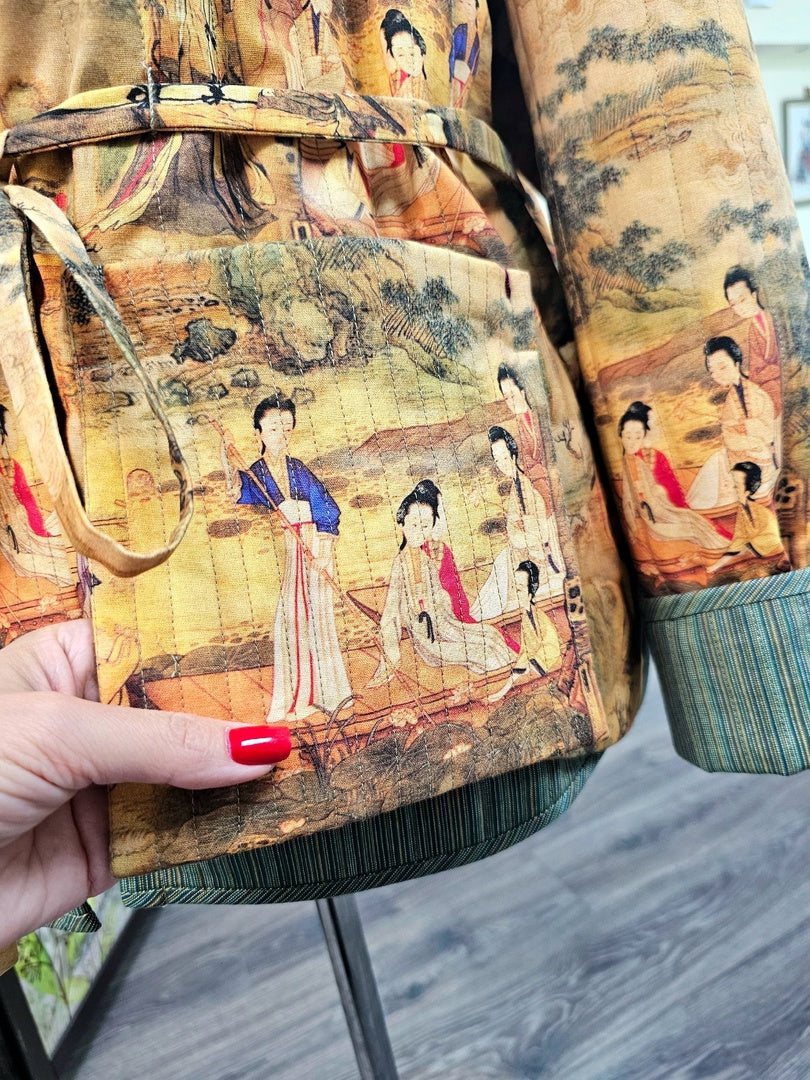 CHINESE LADIES - 100% pamuk