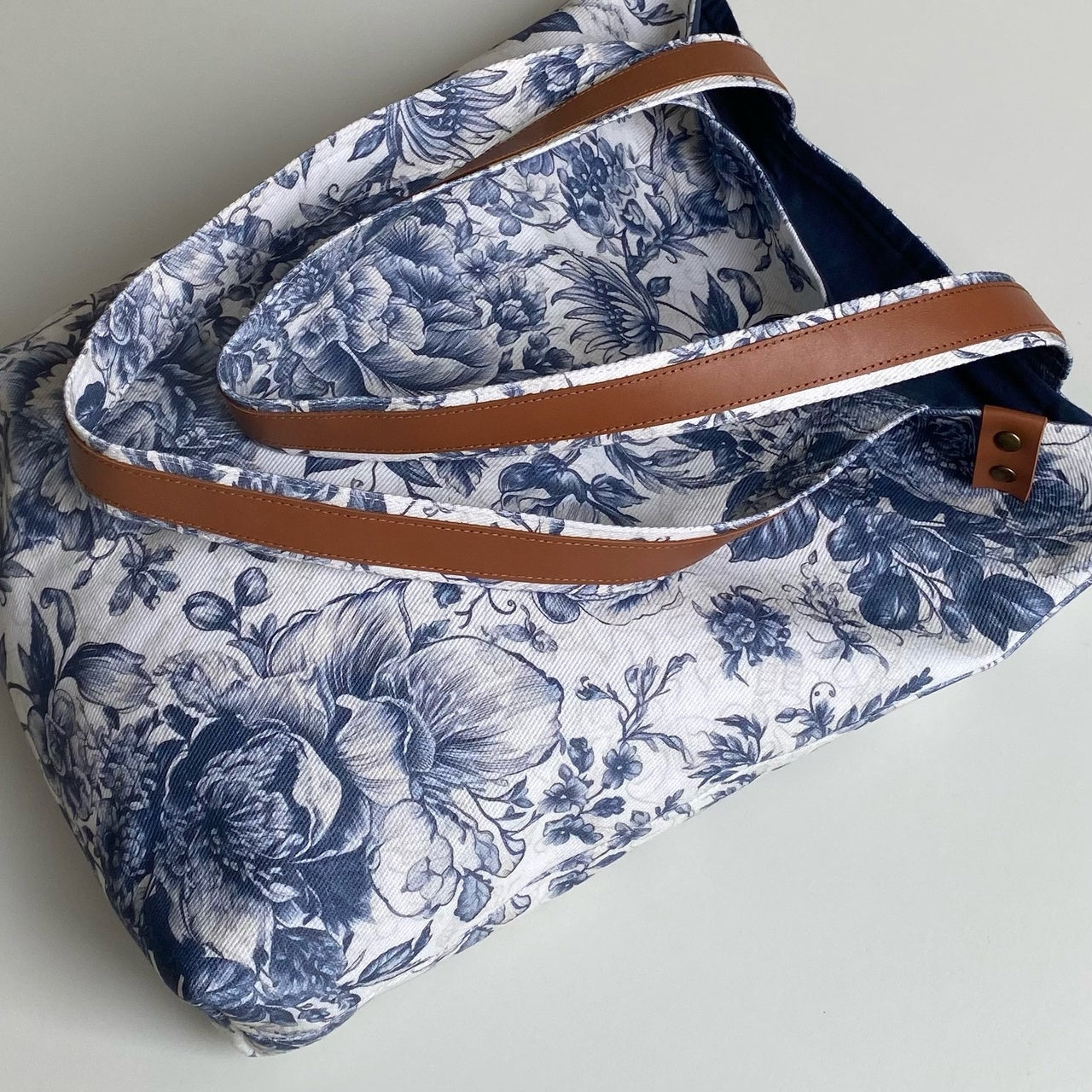 TOTE BAG, Toile de Jouy