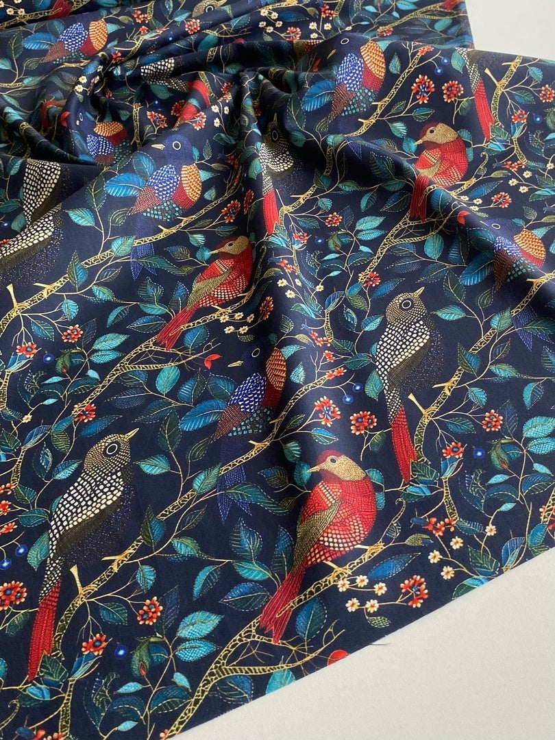 MOSAIC BIRDS - 100% pamuk