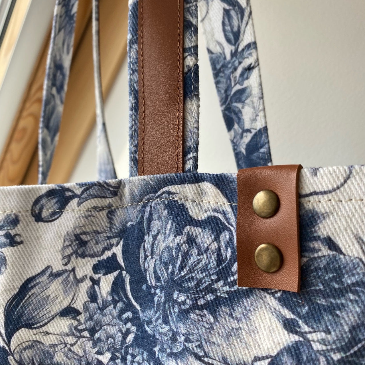 TOTE BAG, Toile de Jouy