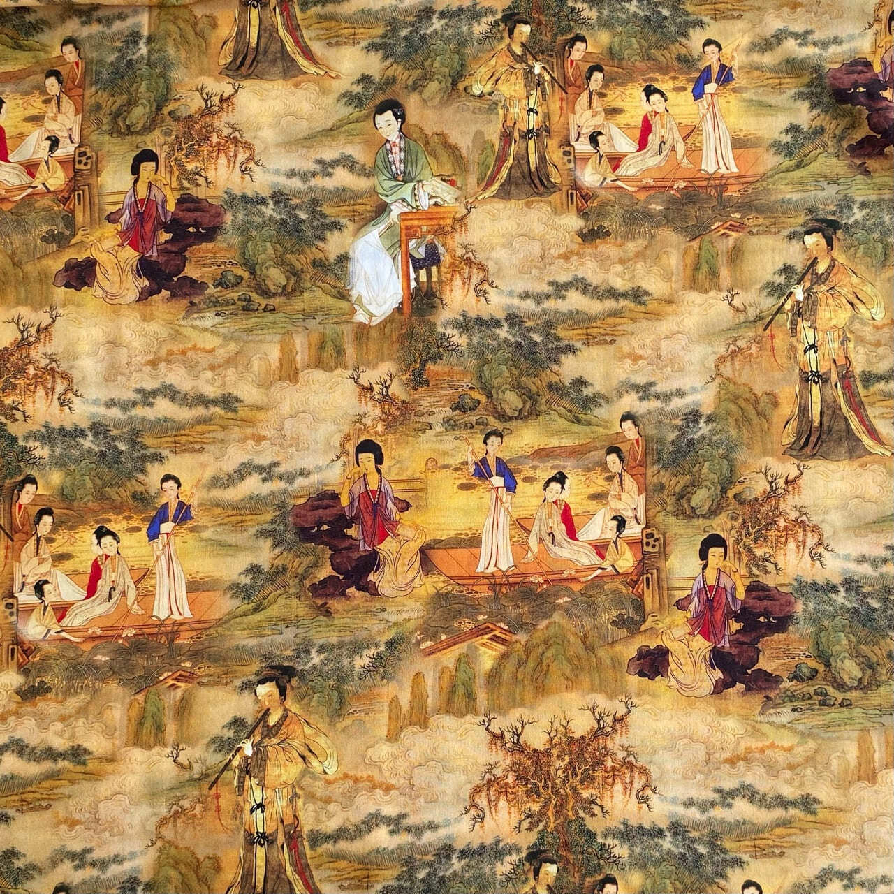CHINESE LADIES - 100% pamuk