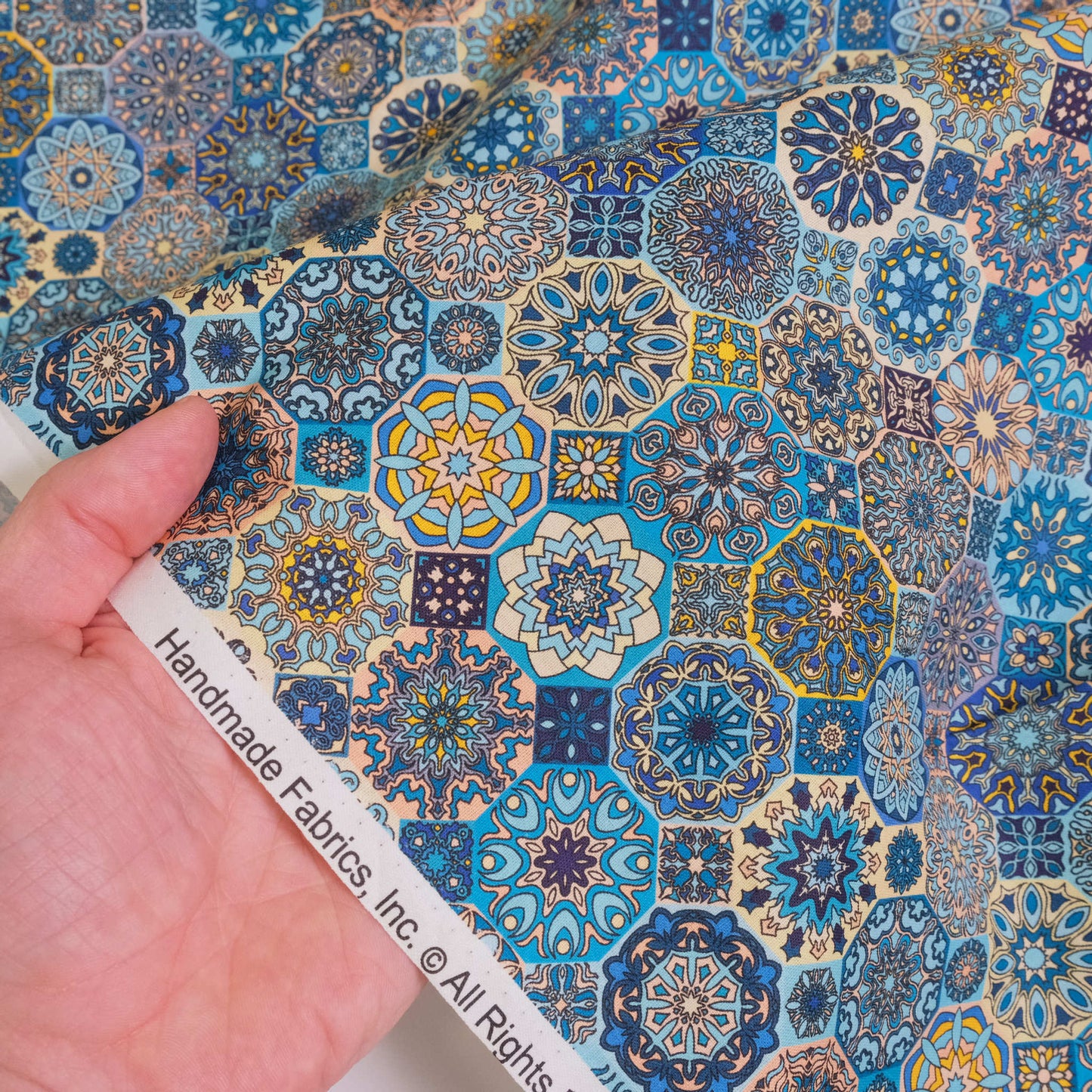 MOSAIC TURKUOISE - 100% pamuk