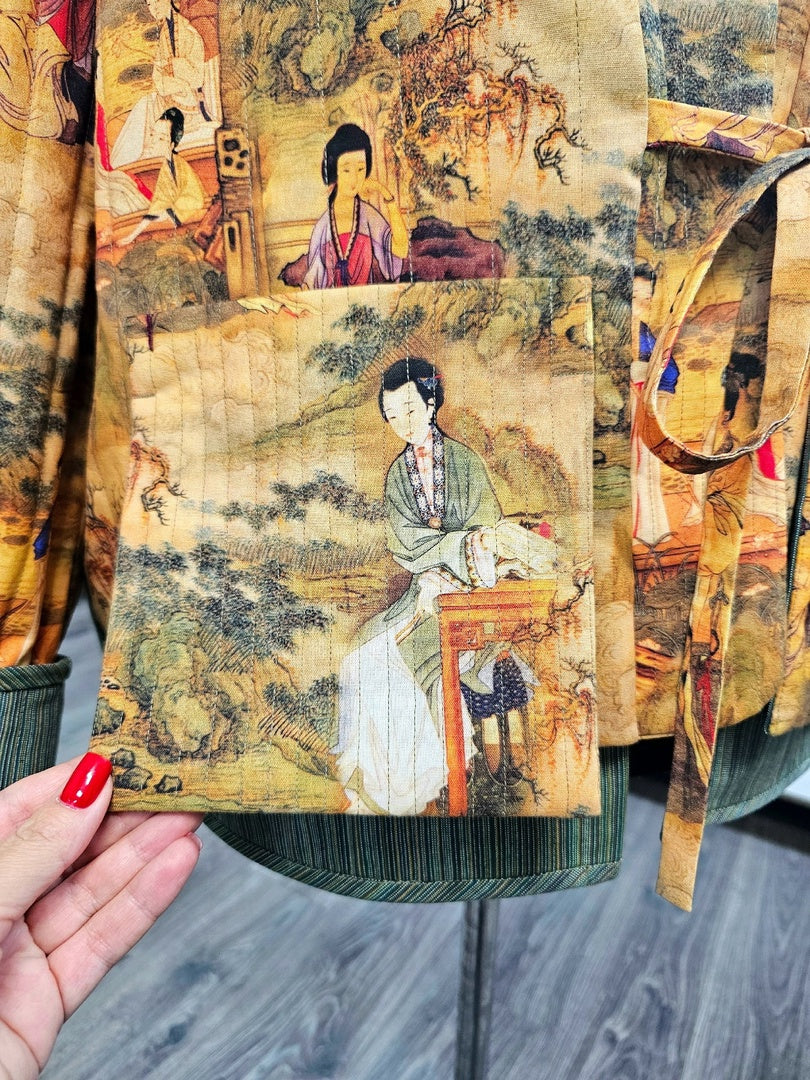 CHINESE LADIES - 100% pamuk