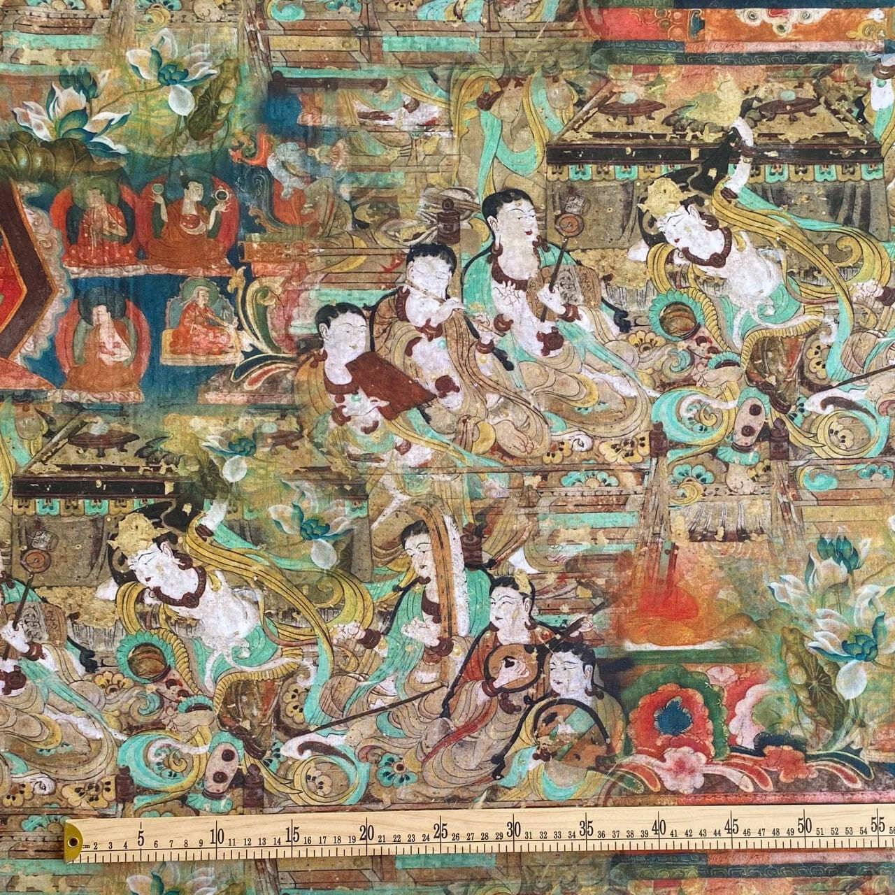 DUNHUANG FRESCO, 100% pamuk
