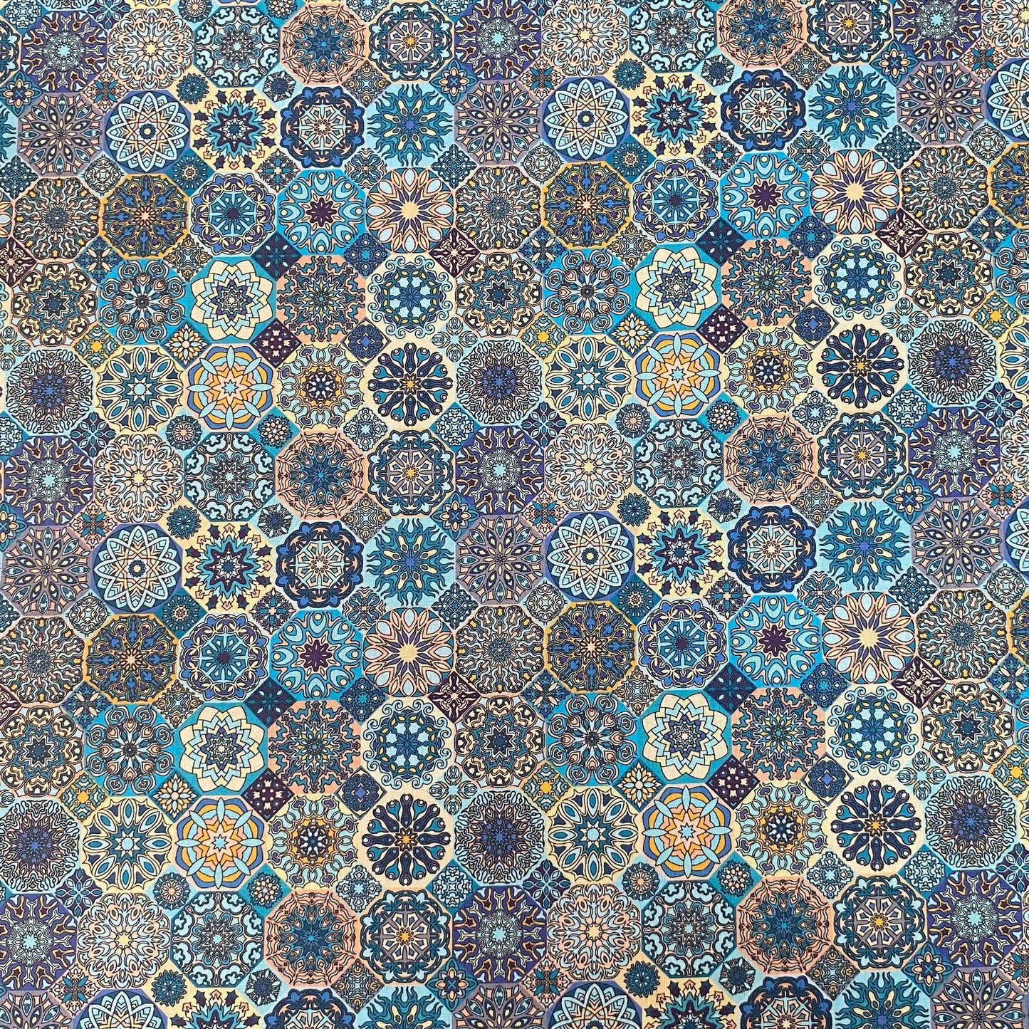 MOSAIC TURKUOISE - 100% pamuk