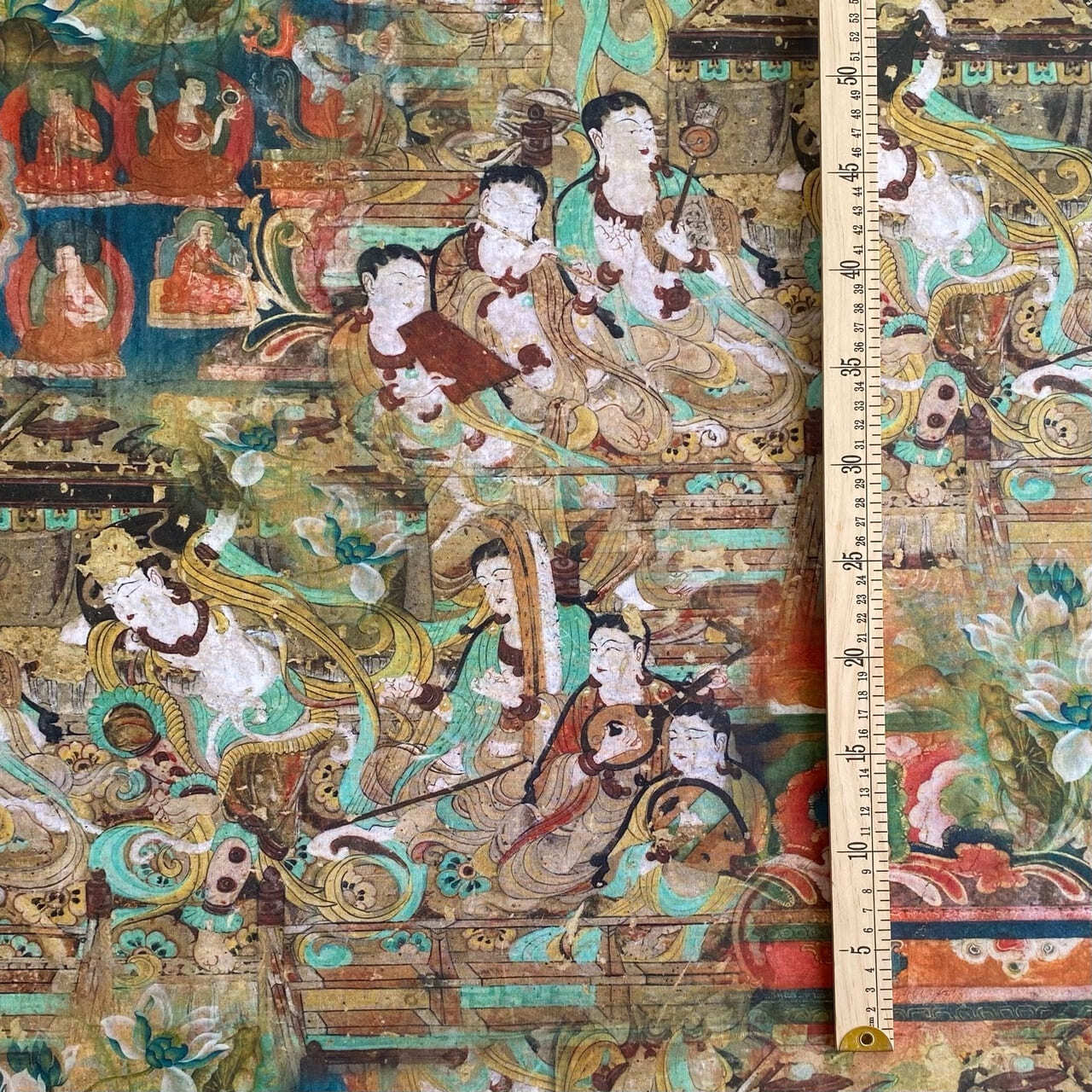 DUNHUANG FRESCO, 100% pamuk