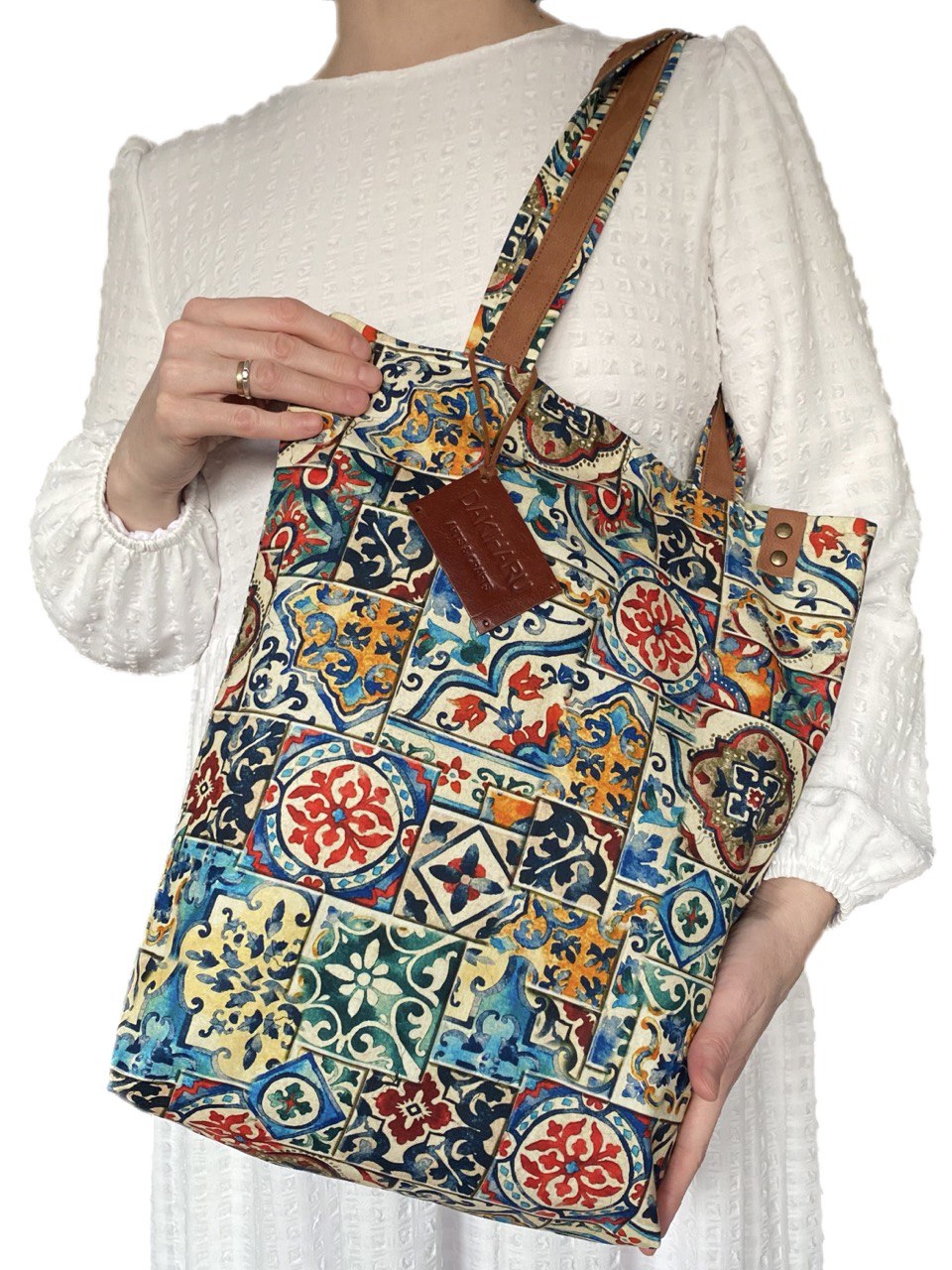 MARAKESH BRIGHT- TOTE BAG