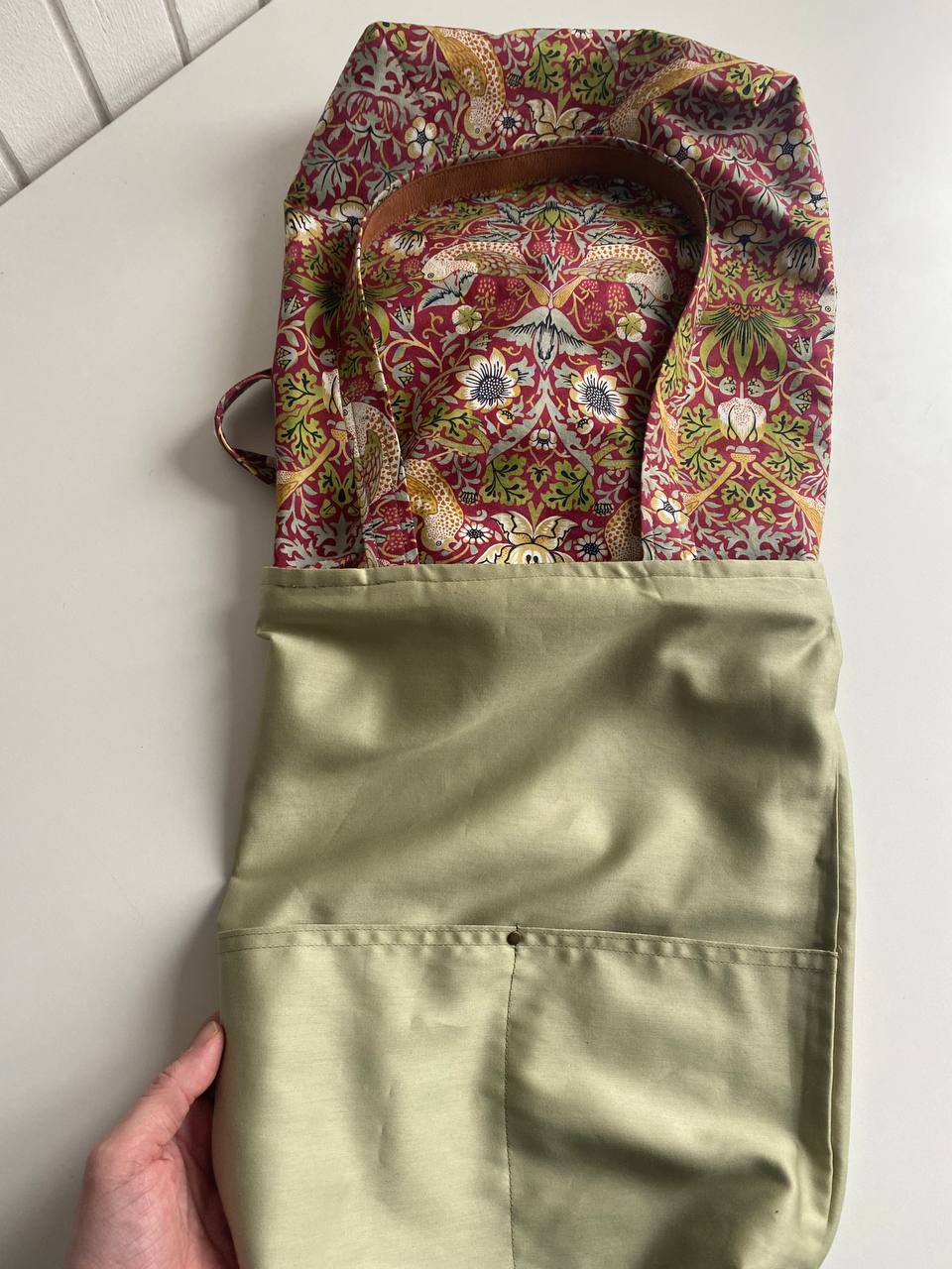 MORRIS, RED - TOTE BAG