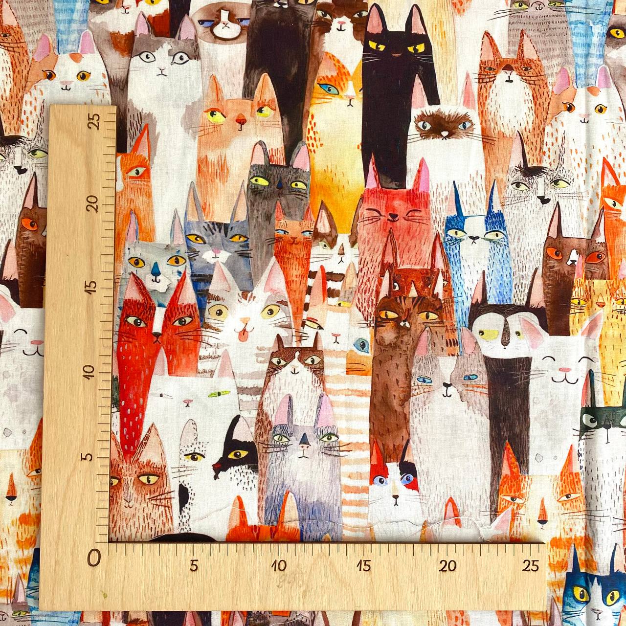 FUNNY CATS - 100% pamuk