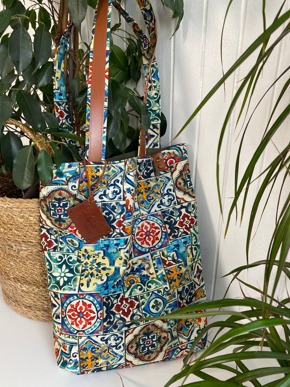 MARAKESH BRIGHT- TOTE BAG