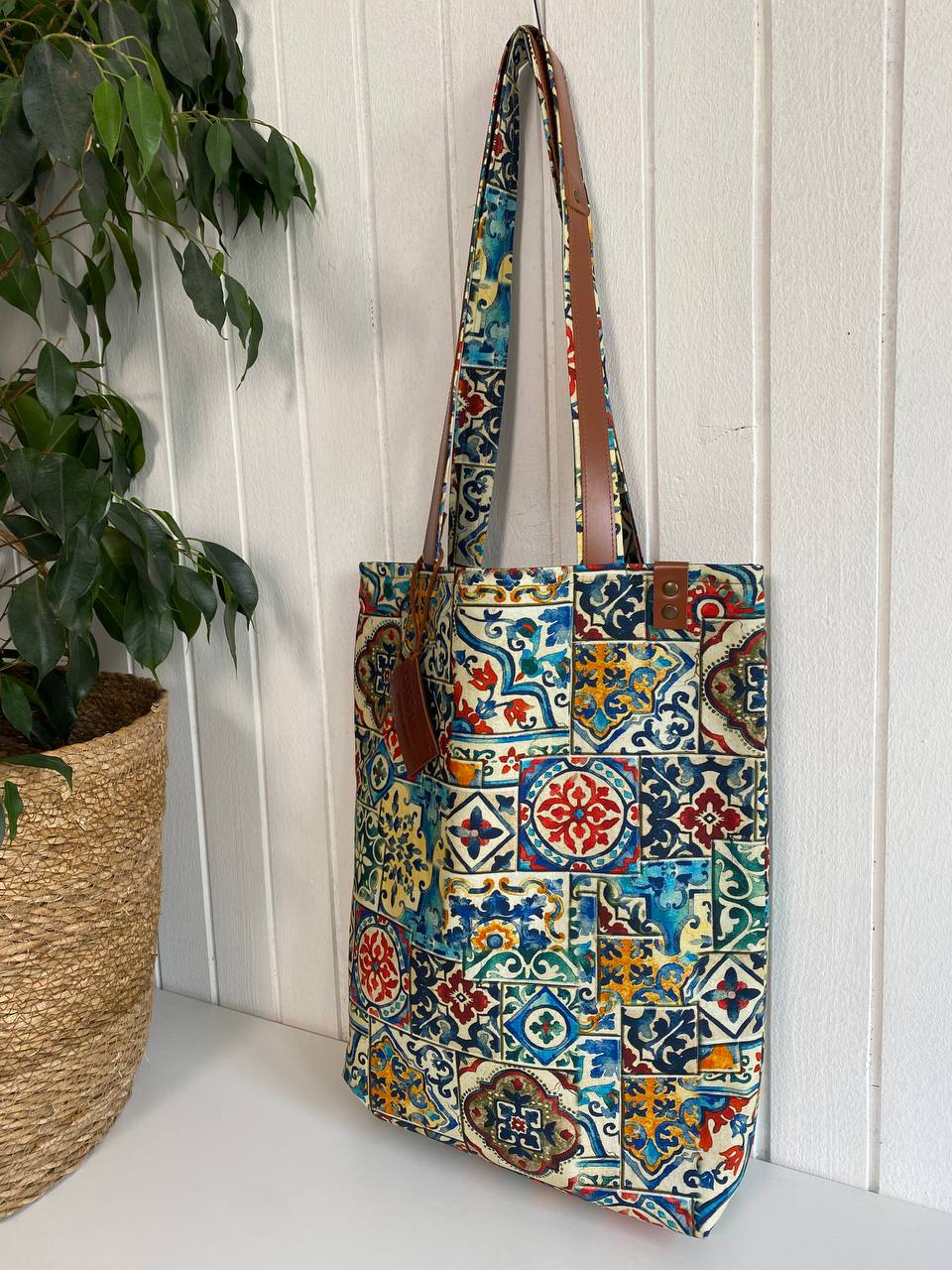 MARAKESH BRIGHT- TOTE BAG