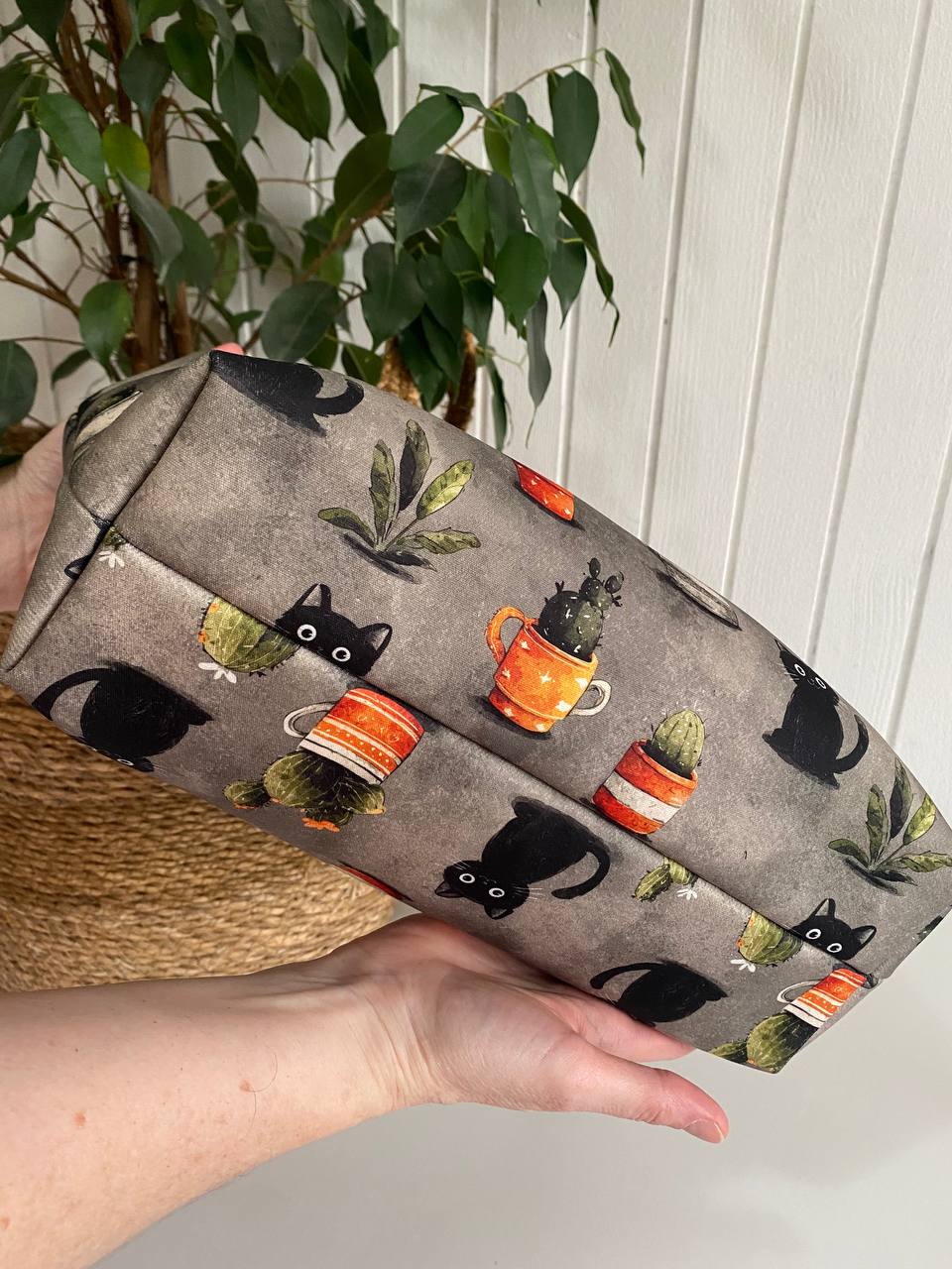 TORBA - MALI MAČIĆI I KAKTUSI, MODEL POUCH