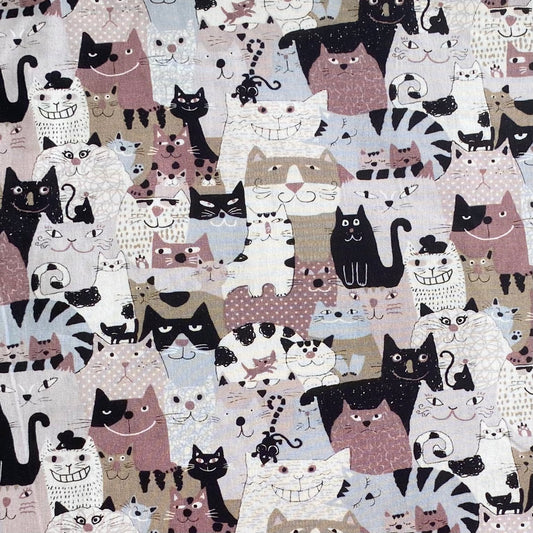Tkanine za šivenje - ČEŠIRSKE MAČKE
