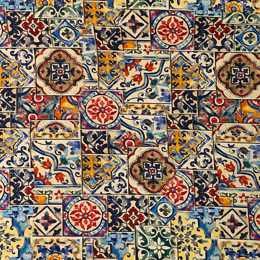 MOSAIC CARAMEL, 100% pamuk