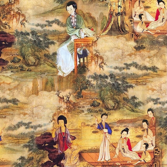 CHINESE LADIES - 100% pamuk