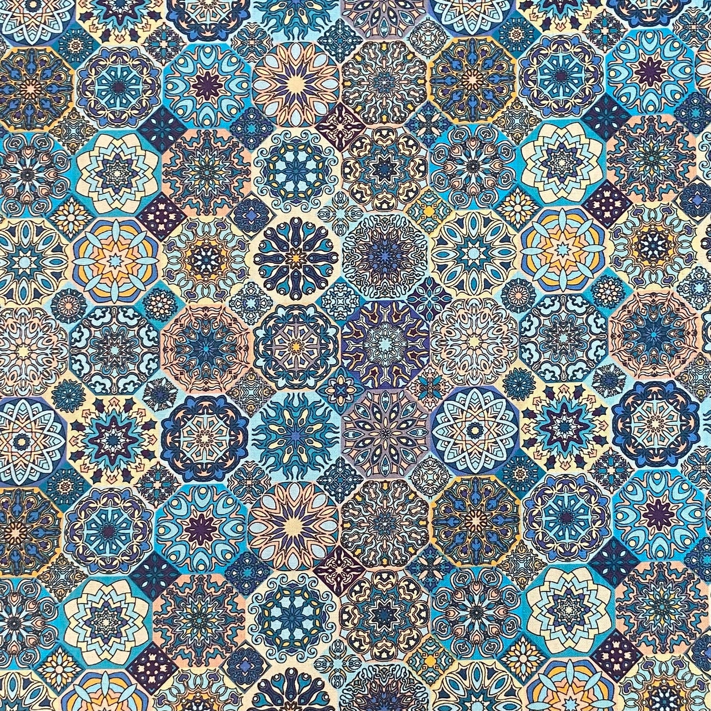 MOSAIC TURKUOISE - 100% pamuk