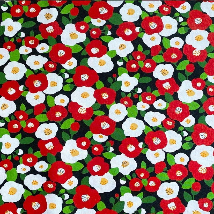 BELO I CRVENO CVEĆE - 100% pamuk