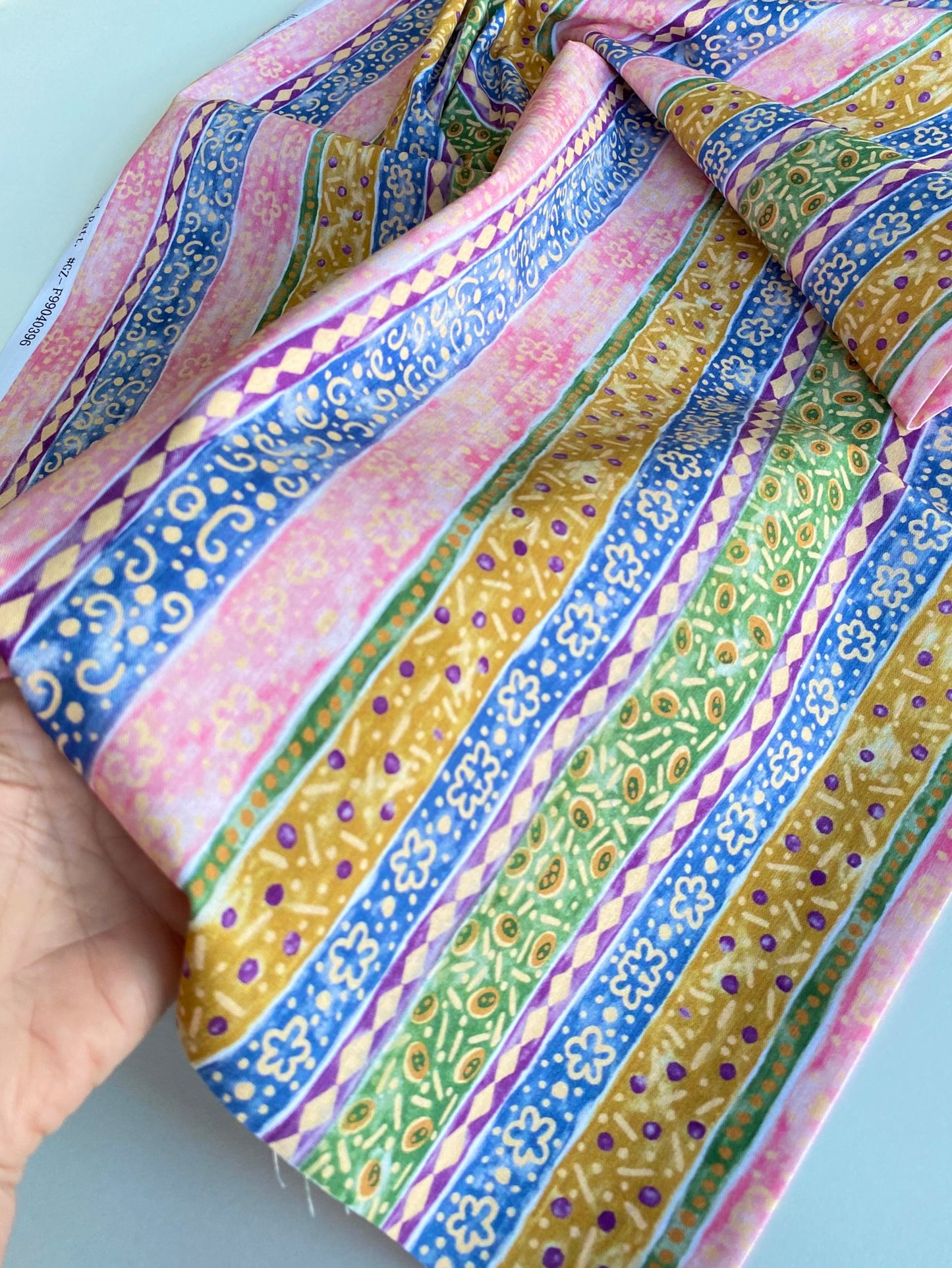 ROZE-PLAVE PRUGE - 100% pamuk