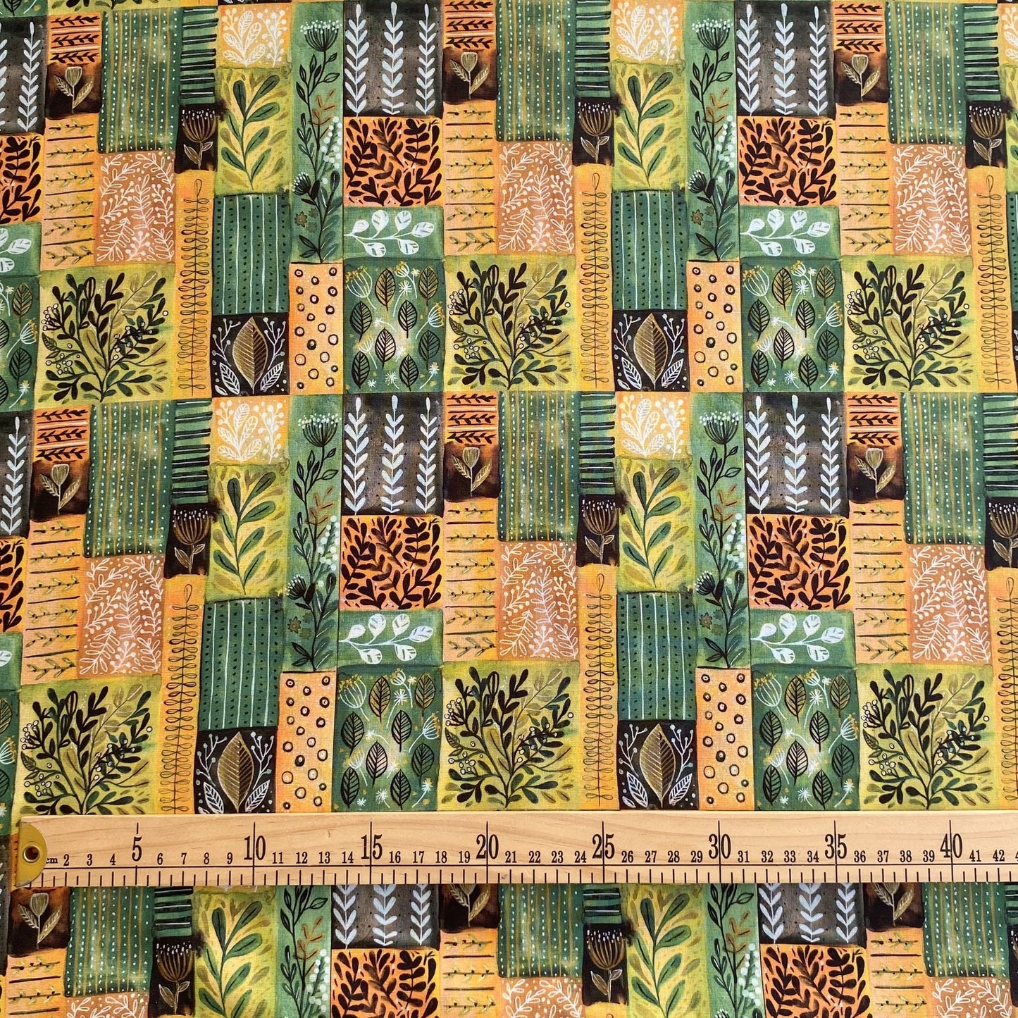 BOTANIC PATCHWORK, 100% pamuk