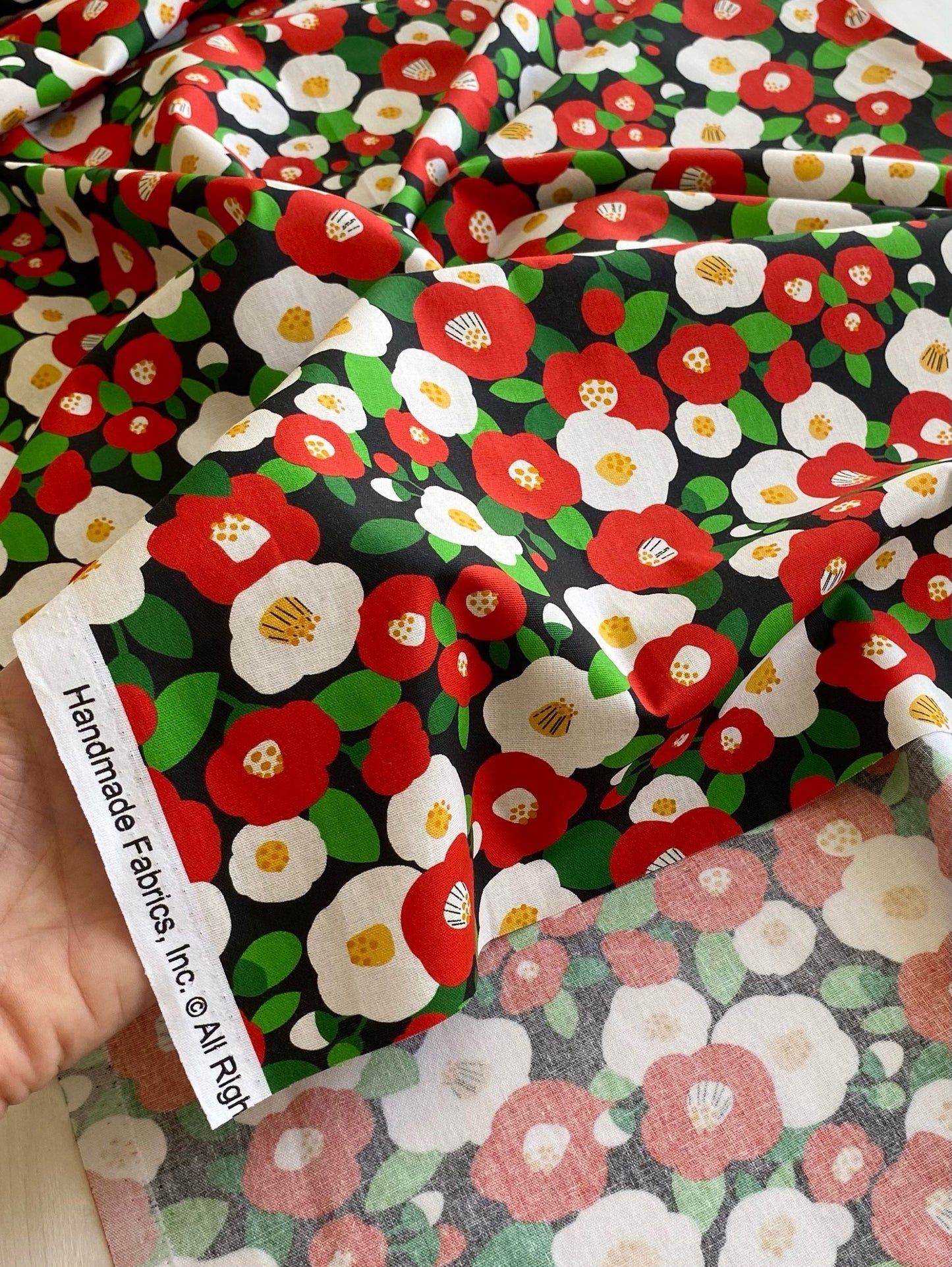 BELO I CRVENO CVEĆE - 100% pamuk