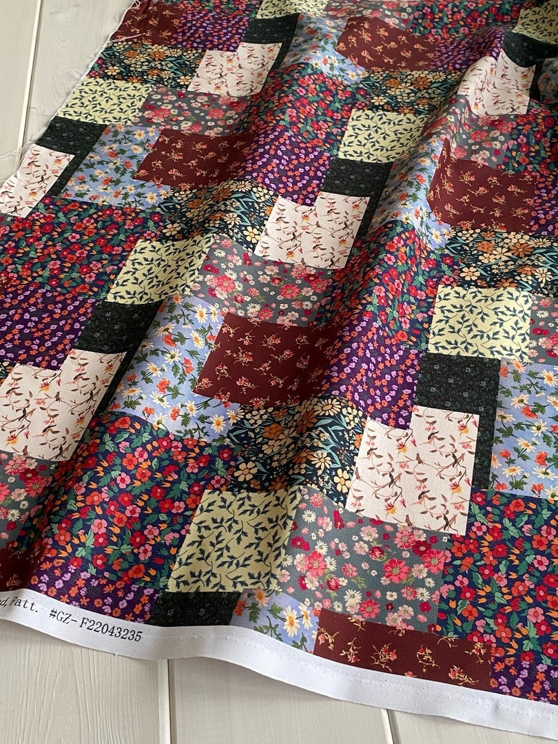 LAZY PATCHWORK - 100% pamuk