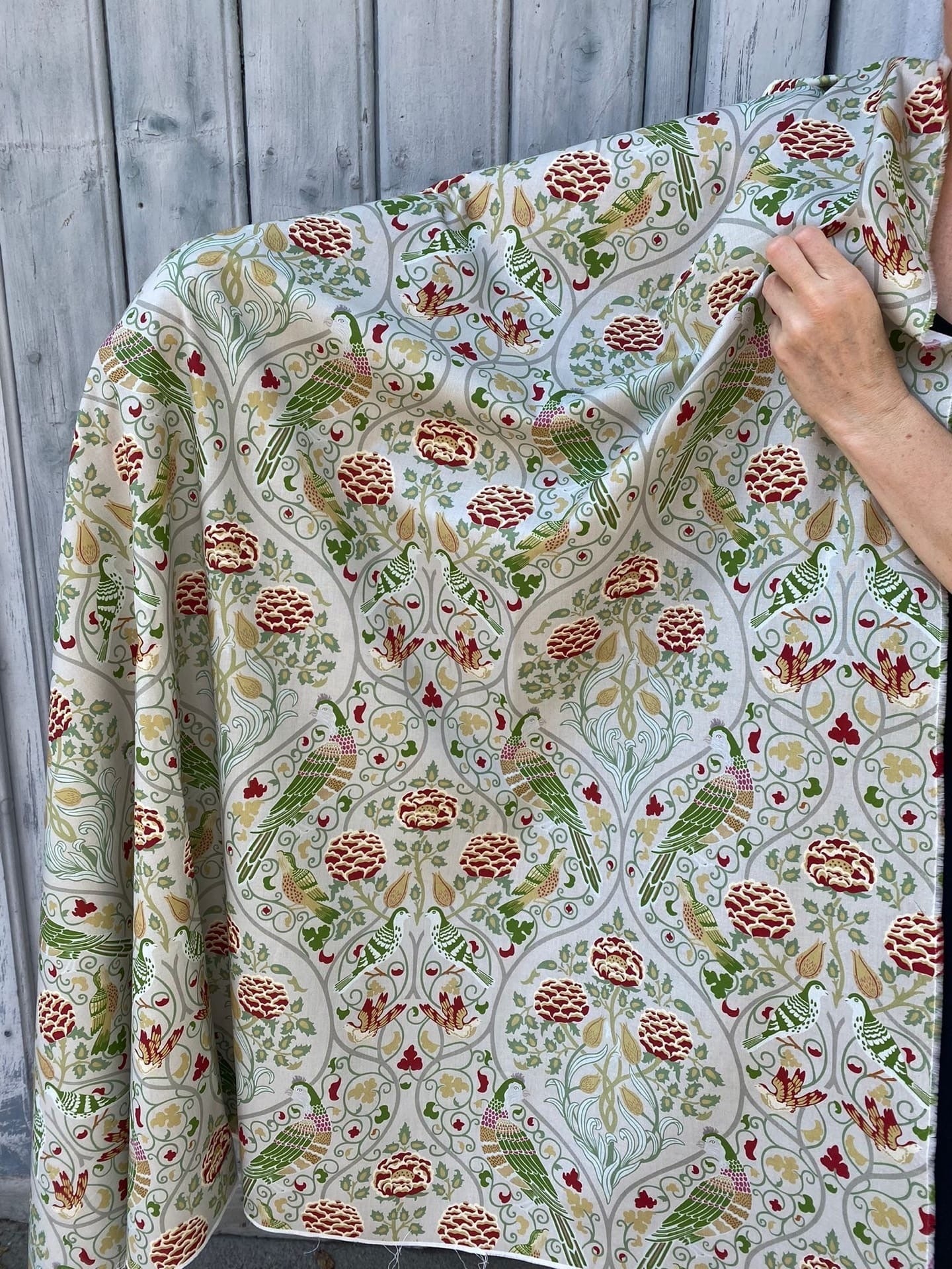 Seasons by May, William Morris, beige, 100% pamuk