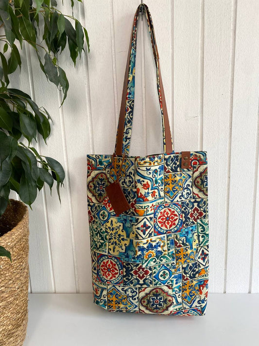 MARAKESH BRIGHT- TOTE BAG