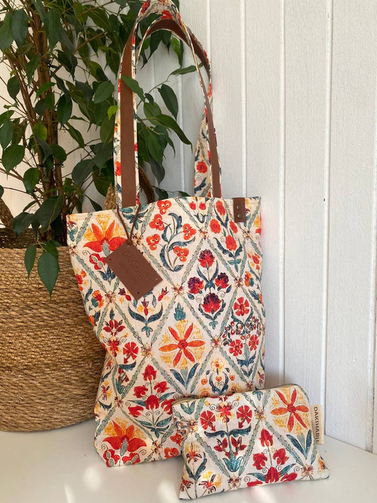 SET, TORBA I NESESER - BOTANIKA ARABESK