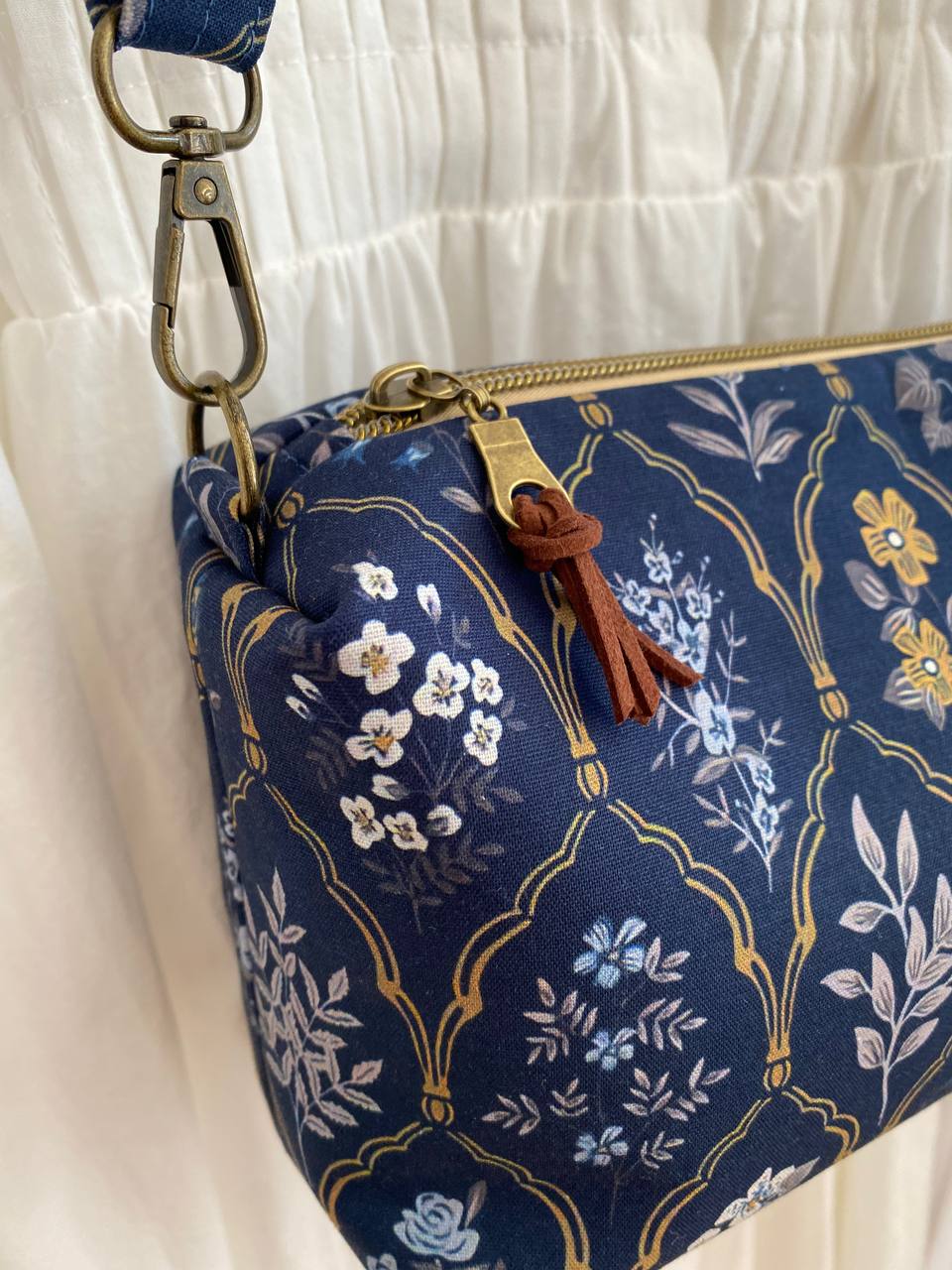 TORBICA PLAVA ARABESKA - MODEL SONJA