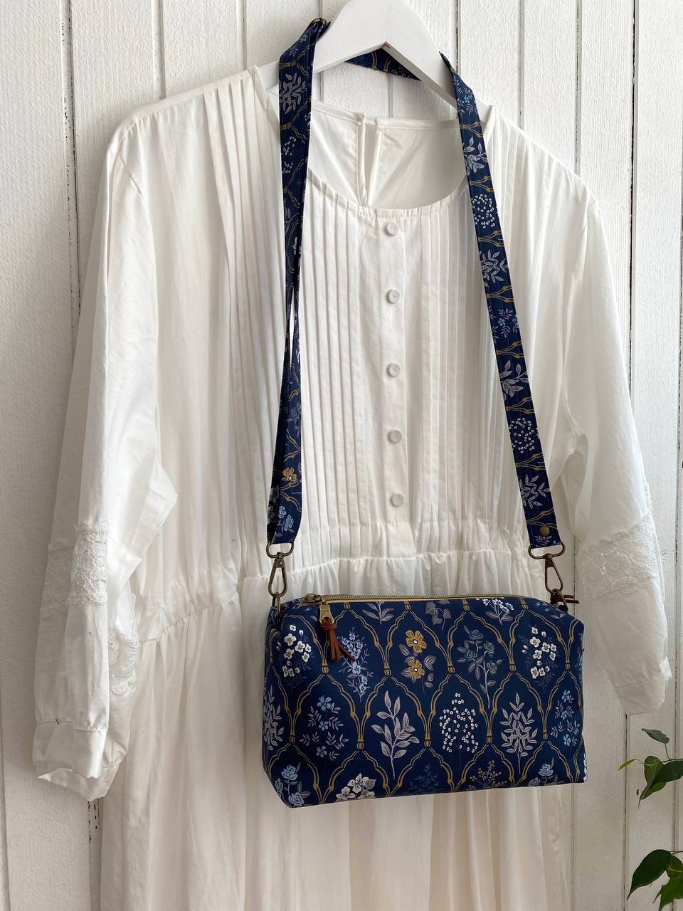 TORBICA PLAVA ARABESKA - MODEL SONJA