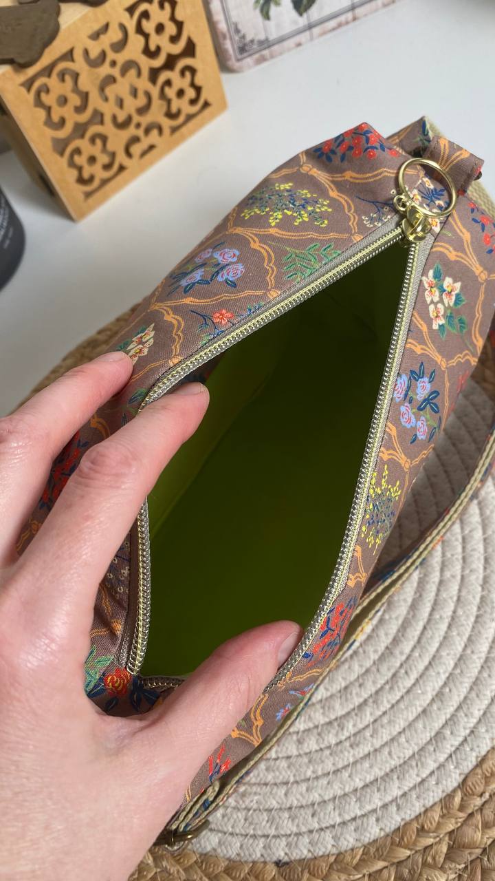 TORBICA  "FLORAL ARABESQUE" - MODEL SONJA