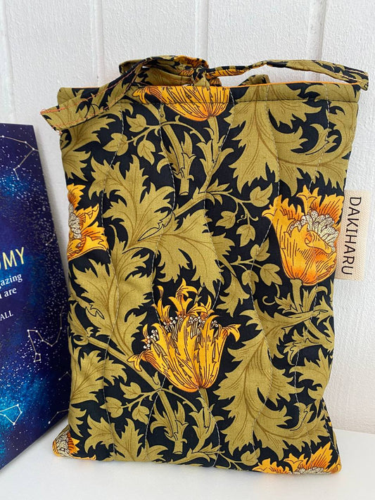 FUTROLA ZA KNJIGE - MORRIS, ŽUTI LALE