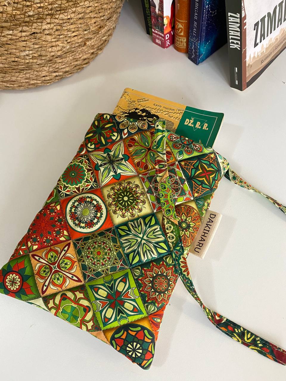 FUTROLA ZA KNJIGE - MARAKEŠ, ZELENI