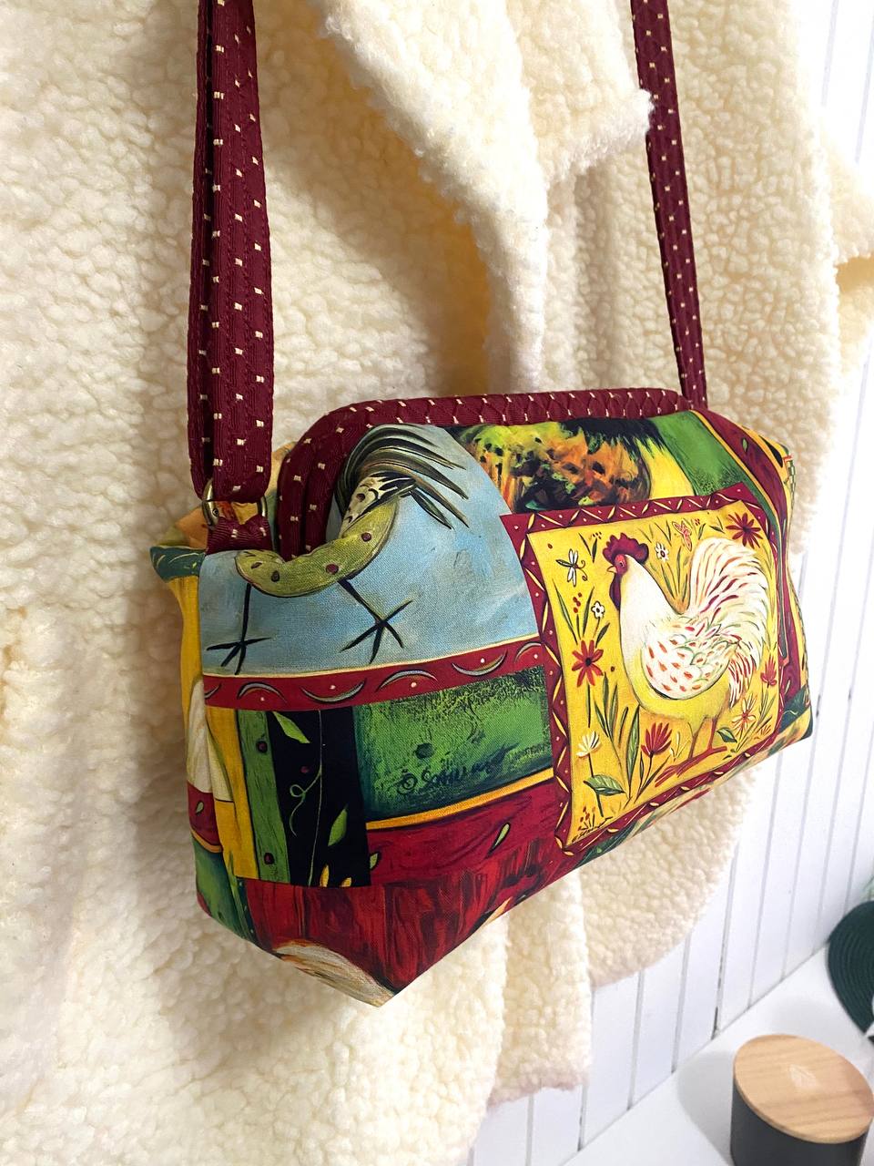 TORBA - KOKOŠKA, MODEL POUCH