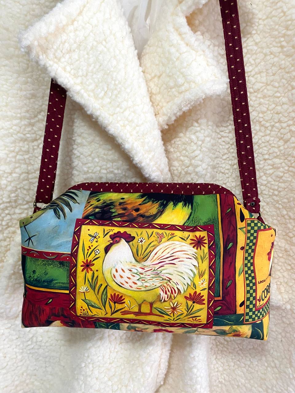 TORBA - KOKOŠKA, MODEL POUCH