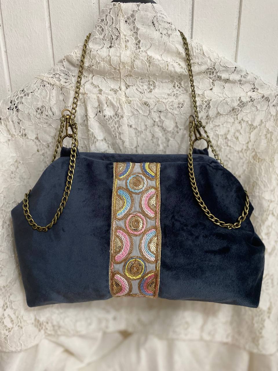 TORBA - PLAVI BARŠUN, MODEL POUCH