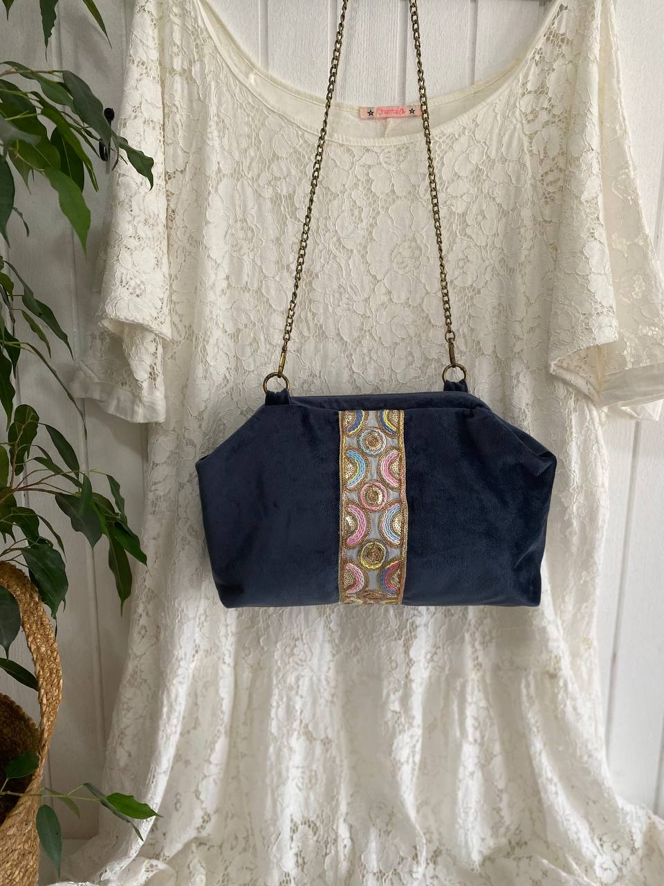 TORBA - PLAVI BARŠUN, MODEL POUCH