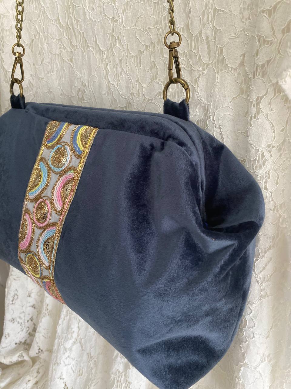 TORBA - PLAVI BARŠUN, MODEL POUCH