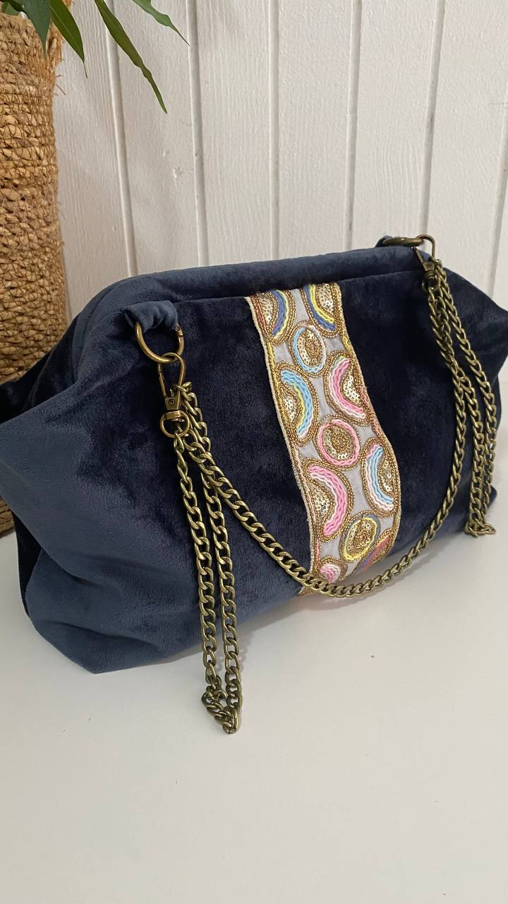 TORBA - PLAVI BARŠUN, MODEL POUCH