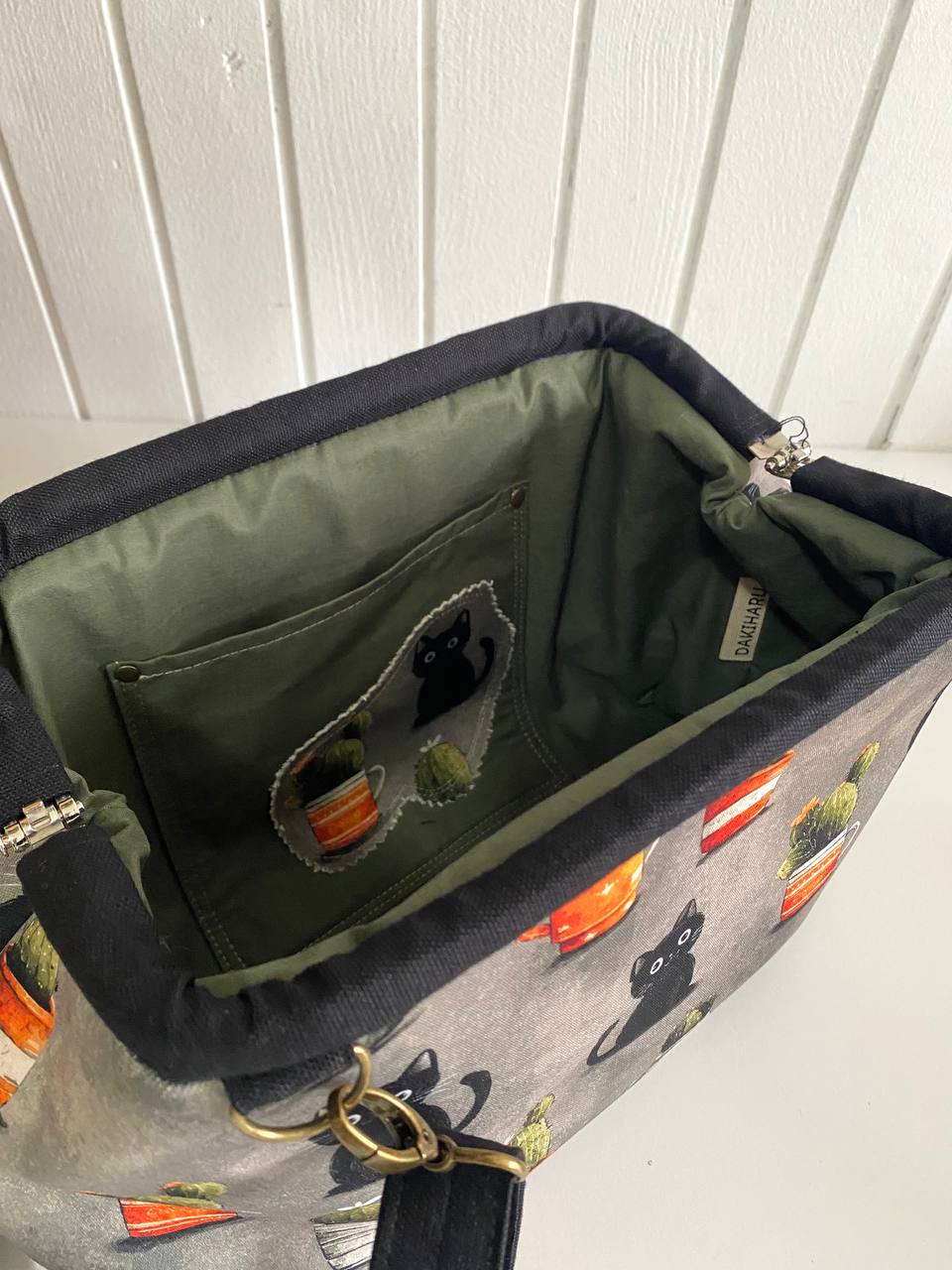 TORBA - MALI MAČIĆI I KAKTUSI, MODEL POUCH