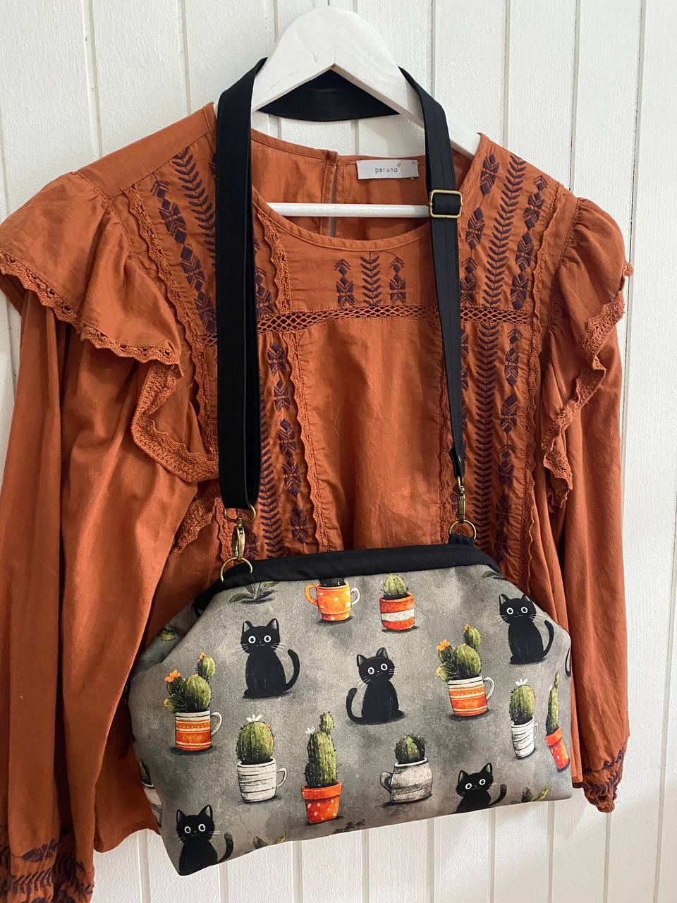 TORBA - MALI MAČIĆI I KAKTUSI, MODEL POUCH