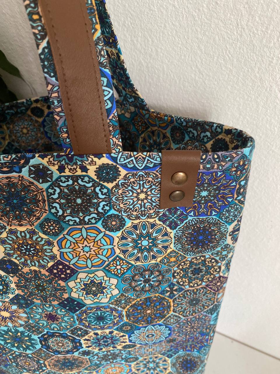 SET, TORBA I NESESER - PLAVI MOZAIK