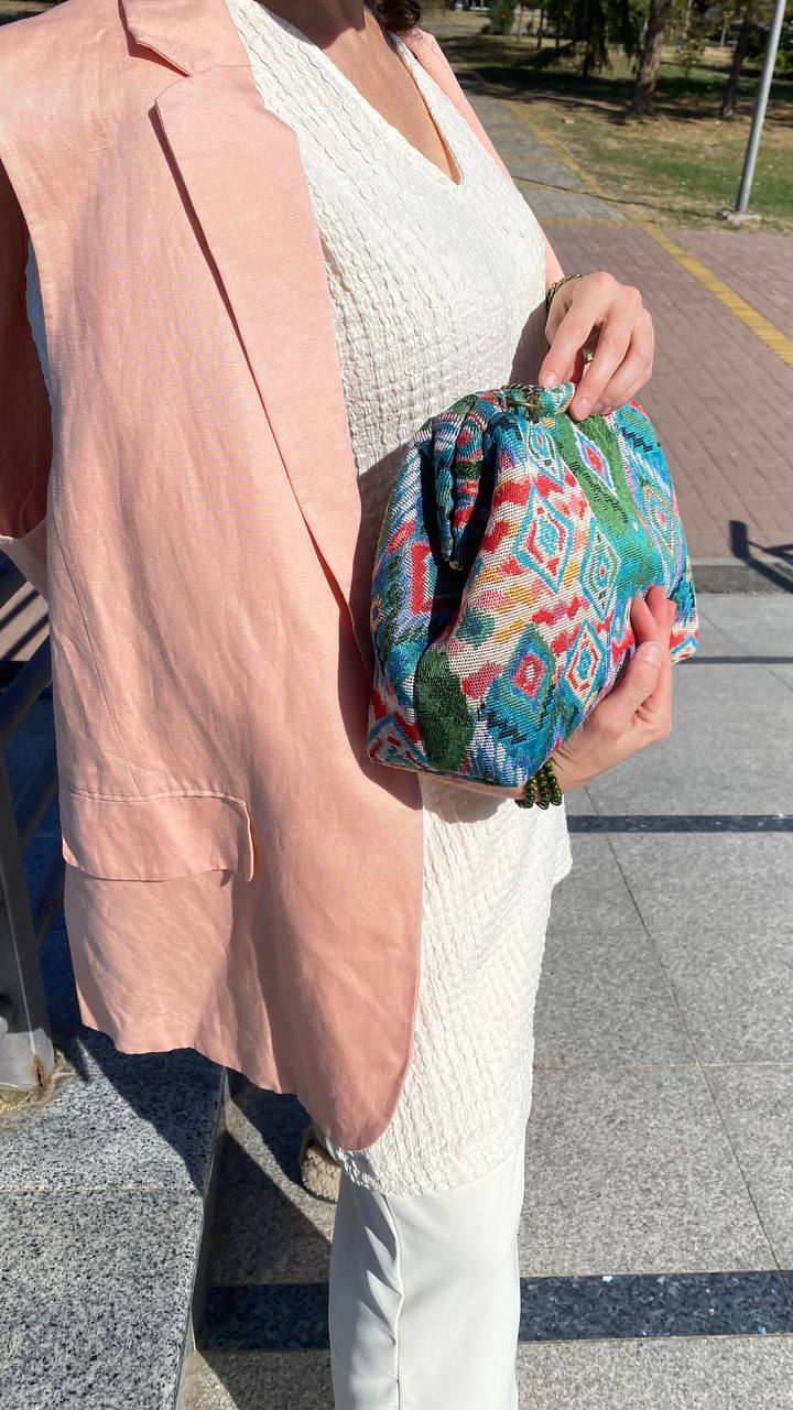 POUCH - Tirkizni mozaik